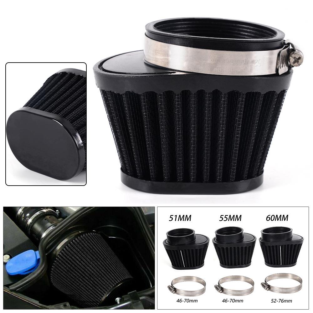 AA汽车改装用品51/55/60mm空气滤清器冬菇头过滤器摩托车空滤蘑菇