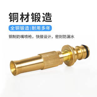 洗车水枪喷头家用高压纯铜直喷枪水管软管喷枪冲洗神器便携车用J3