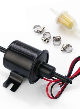 ME汽车改装 HEP-02A电子油泵柴油燃油泵12V农用拖拉机  黑色升aZ
