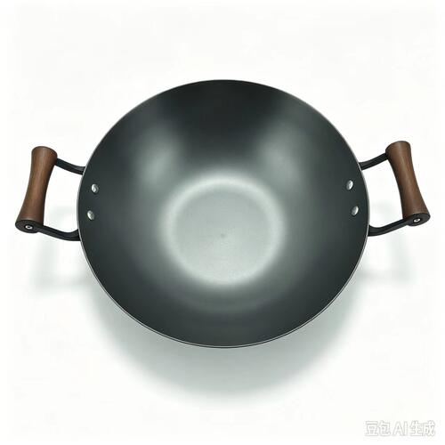 炊大皇双耳大铁锅无涂层不上秀