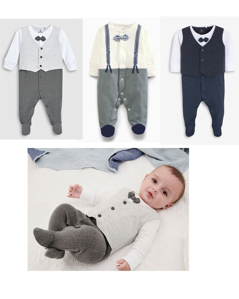 现货新款灰色假两件拍照连体衣