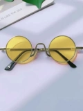 Детские трендовые модные желтые солнцезащитные очки, китайский стиль