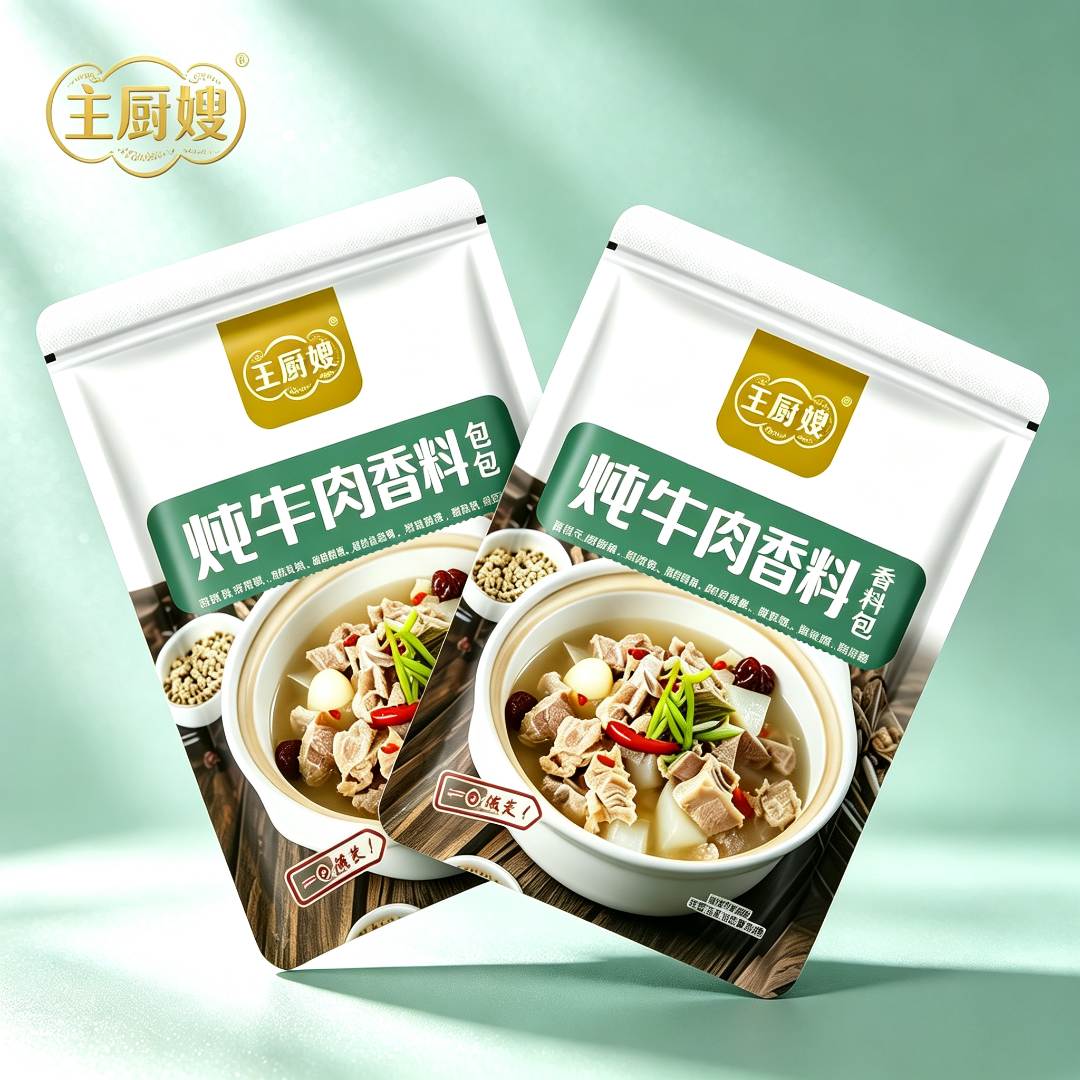 【主厨嫂】6袋炖牛羊肉香料包卤牛肉牛腩煮牛羊肉汤调味料家用调