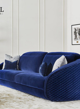 宾利布艺沙发Simple sofa for small-sized apartments小户型客厅