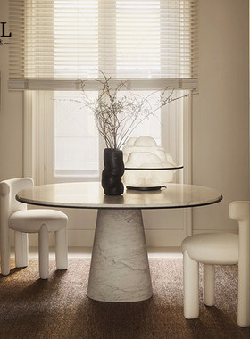 Meridiani圆形餐桌简约Unique glass circular dining table北京