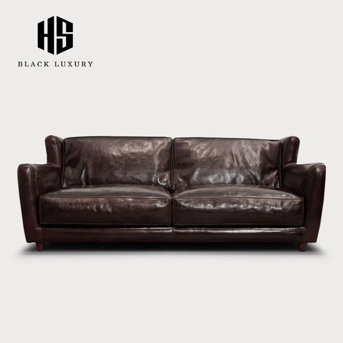 美式复古真皮沙发HEISBe