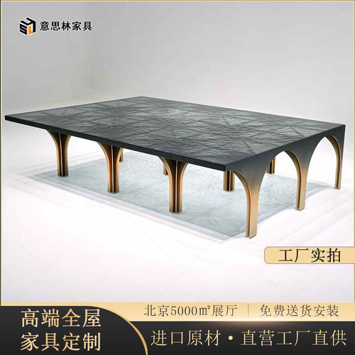 F家玻璃茶几个性时尚简约