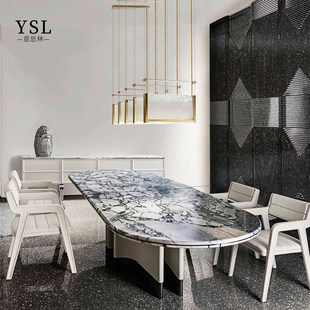 Cornelio Cappellini长餐桌简约现代Modern marble dining table