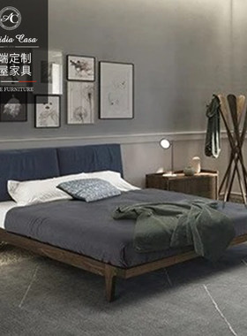 Riva 1920 床 凳子 骰子凳 长凳 坐凳 胡桃木实木 高端 木制 工艺