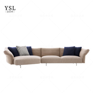 B&B Italia花型布艺沙发Simple fabric living room sofa