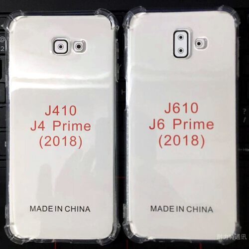适用三星J4Prime/J4Plus/J415 J6Prime/J610 1.5MM四角气囊加厚防摔套 透明防爆壳 手机保护套