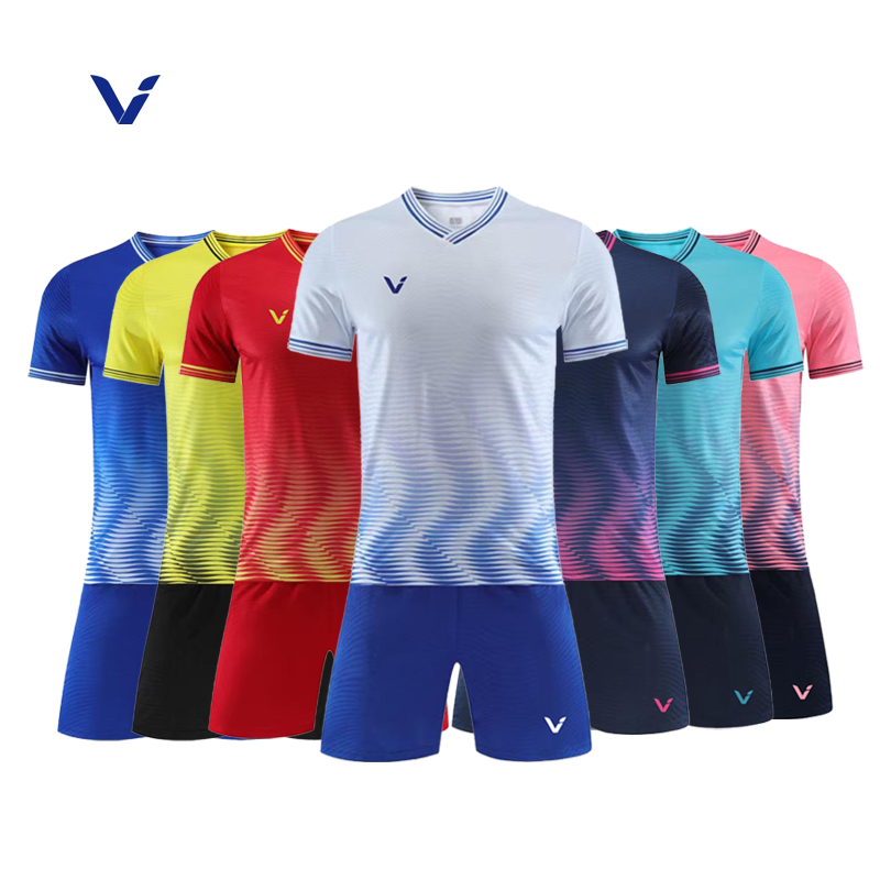 VLIANNG威力昂足球服男成人青少年定制比赛训练队服运动短袖球衣