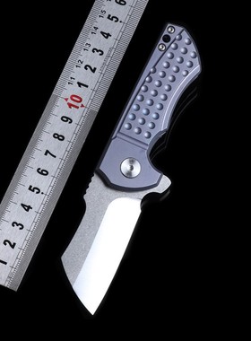 钛合金S35VN迷你小刀EDC随身折叠刀钥匙小刀高硬度便携户外小折刀