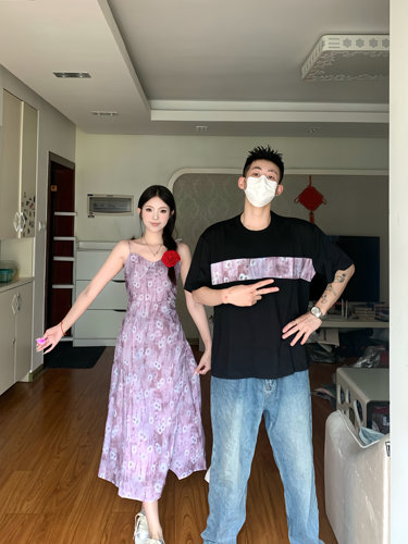 显瘦连衣裙你衣我裙2024网红女裙