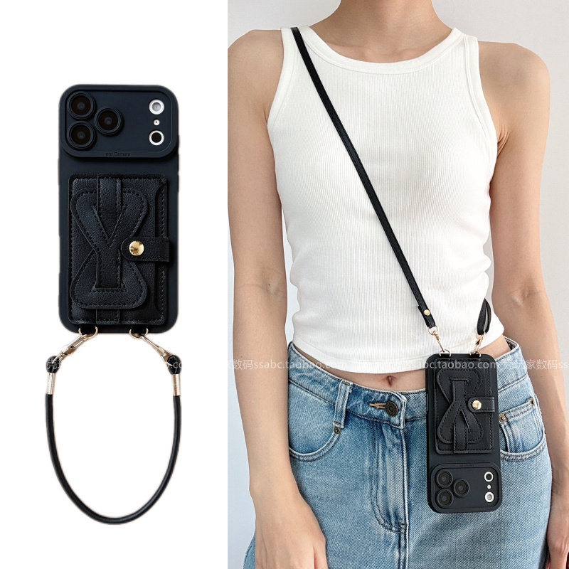 新款创意个性化手腕带零钱卡包适用华为mate80手机壳nova15pro带卡包p80p70新款mate70pro手提绳畅享70x防摔