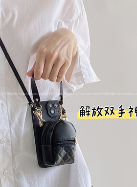 气质小书包斜挎适用opporeno11手机壳reno12挂绳背带findx8全包findx7女款a97/a96/a93新颖a72/a2pro网红a58