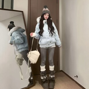 棉服女冬季2026新款超好看棉袄小个子学生加厚保暖赵露思同款外套