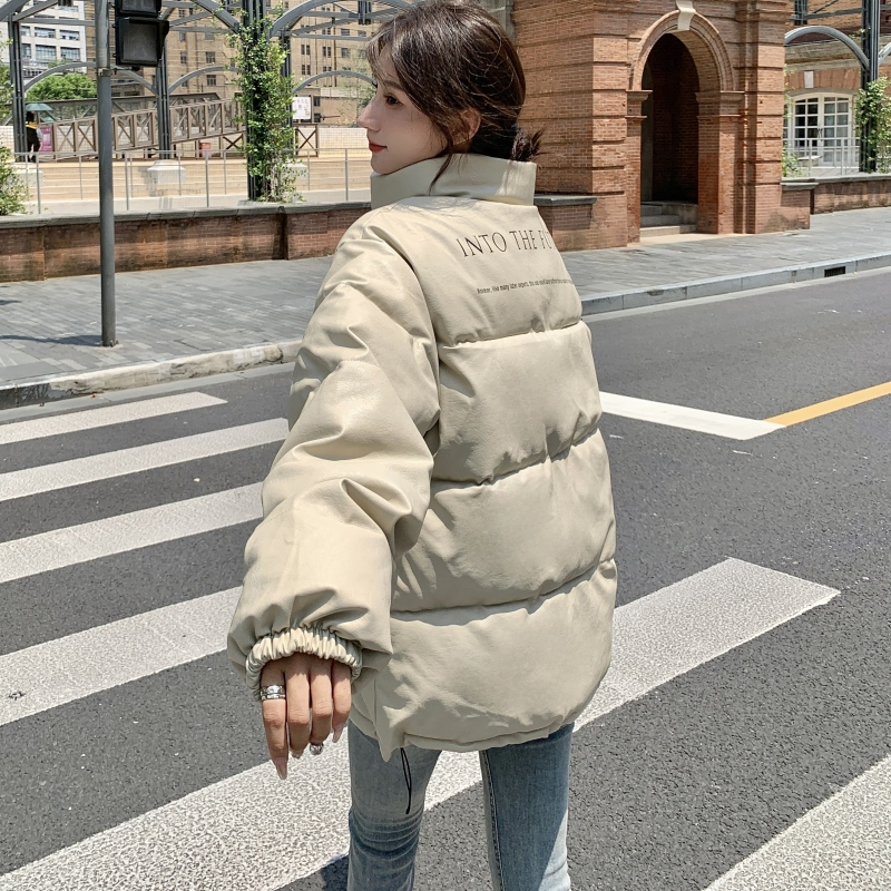 防风防水PU皮情侣加厚冬装外套潮