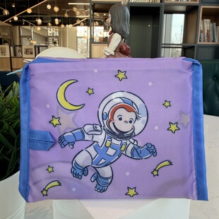 日单乔治小猴子双面结实可折叠环保袋大容量超市购物袋便携袋