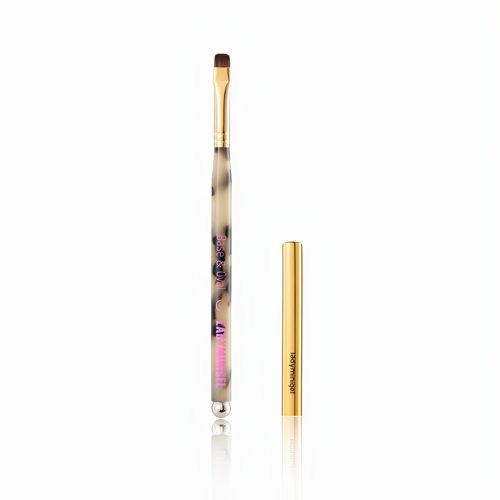 原崎Harasaki美甲笔lady白玳瑁色平圆头笔底胶封层功能胶专用限定