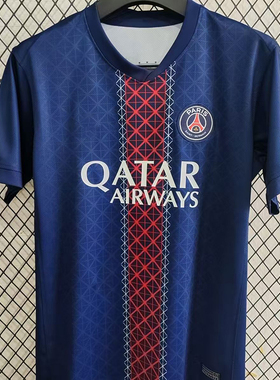 25-26 Paris PSG home  jersey shirt