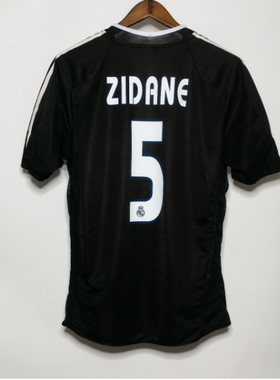 04 05 Real Madrid away jersey ZIDANE RAUL RONALDO BECKHAM