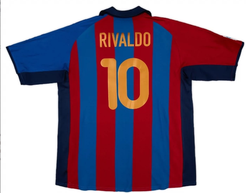 2001-02 Barcelona Ronaldinho Messi