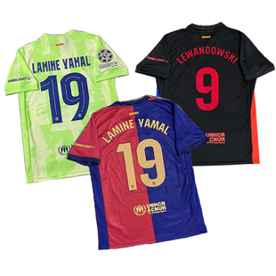 Barcelona Soccer Jersey T-Shirts GAVI PEDRI Lewandowski