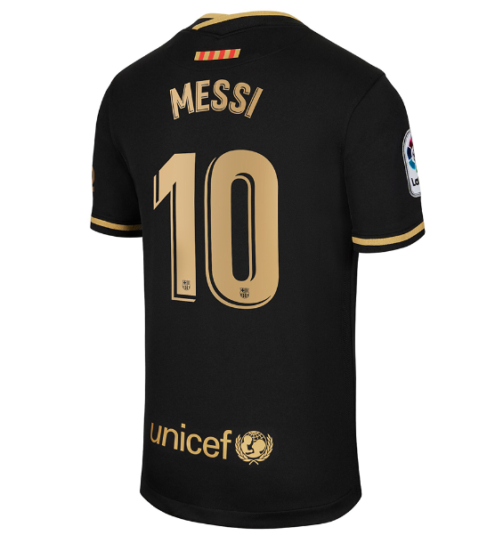 Retro 2021 Barcelona MESSI Griezmann F.DE JONG Soccer Jersey