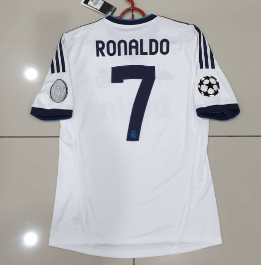 12 13 Real Madrid jersey Ronaldo Kaka OZIL Retro Football