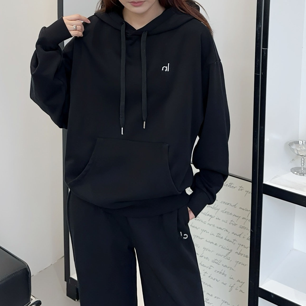 北美A家四色抽绳袋鼠兜男女运动套头帽衫上衣宽松版带绒连帽卫衣,运动/瑜伽/健身/球迷用品,瑜伽外套,淘宝优惠券,粉丝福利购,淘宝优惠卷