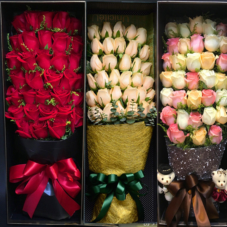 深圳鲜花速递同城玫瑰花束礼盒福田南山花店生日爱情教师节送花|msdalam kategori penghantaran bunga/bunga simulasi/tumbuhan berkebun, penghantaran bunga (bandar) - dari Buy2taobao.com untuk memberikan perkhidmatan ejen Taobao profesional membeli