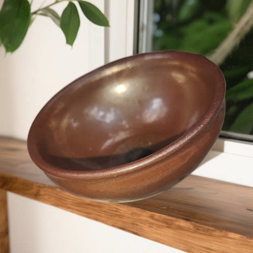 手工铁胎〖锈红束口主人杯〗建窑建盏