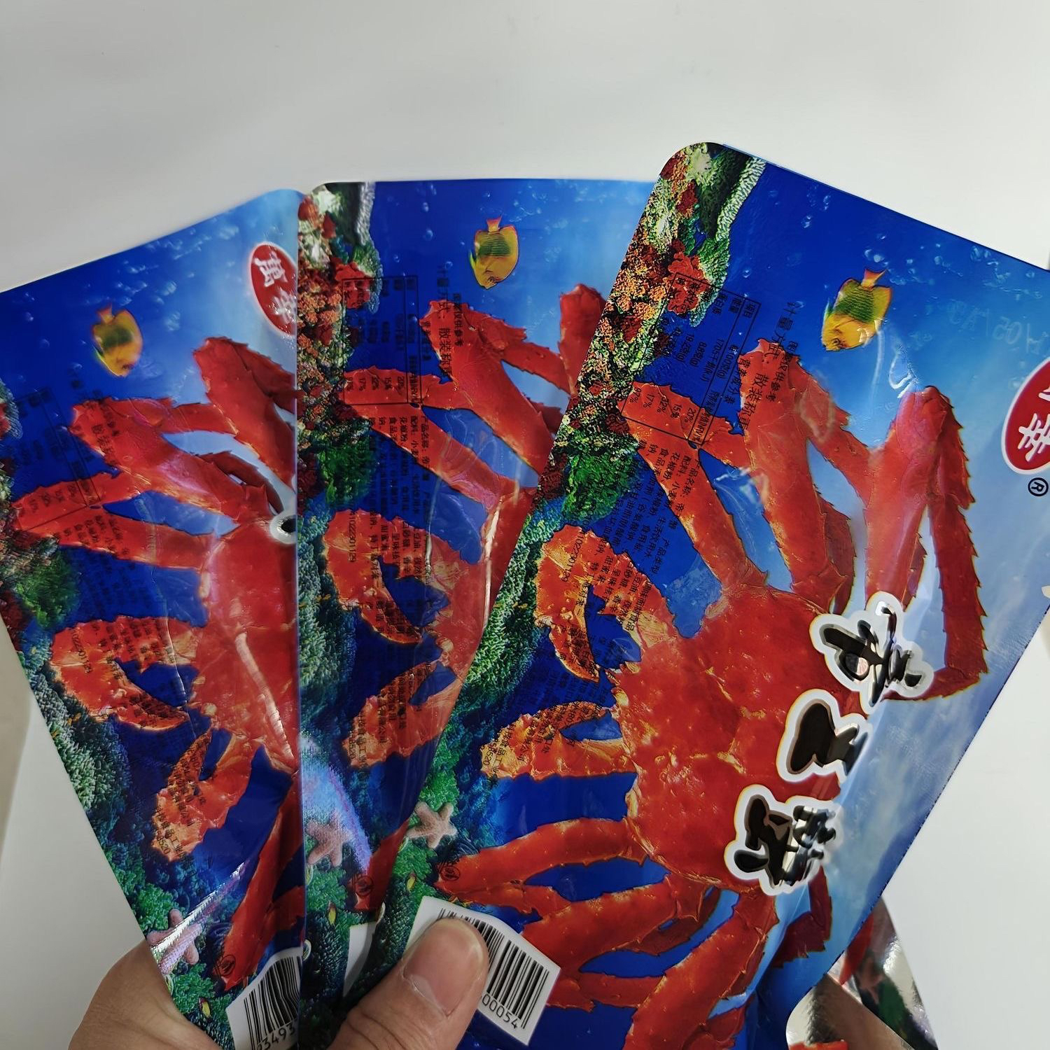 万幸素帝王蟹甜辣辣条儿时批发小时候怀旧麻辣零食老牌子素帝王蟹