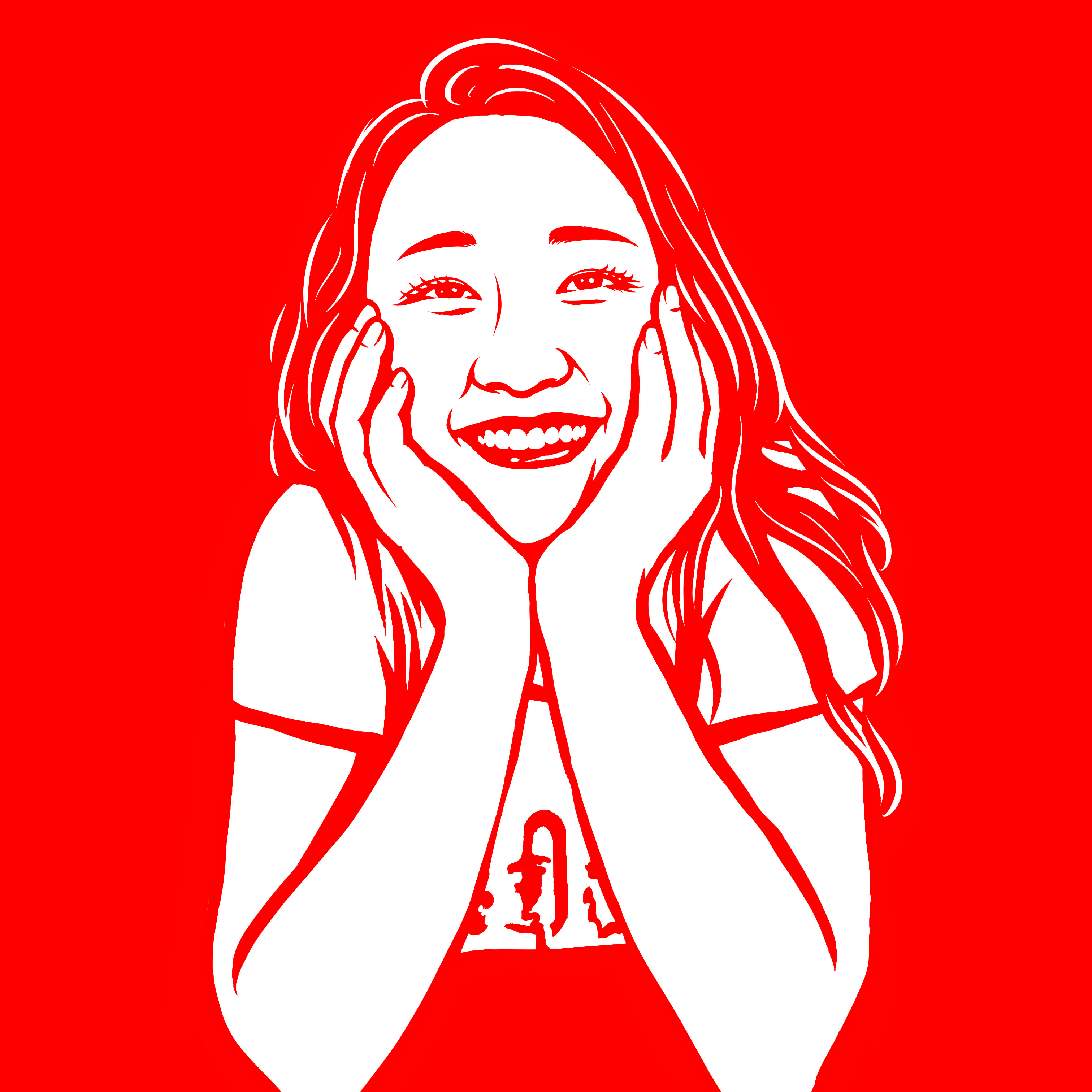 剪纸人物定肖像制底稿手工diy照片设计情侣手绘头像定制电子版