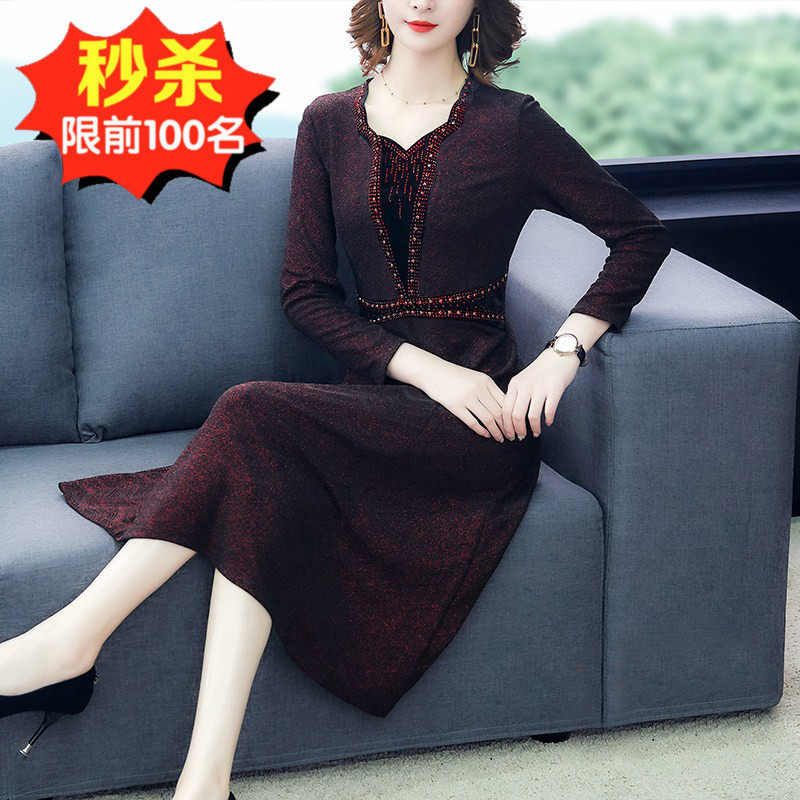 2019 Autumn and winter new pattern Lady Plush Frock Long sweater Women's wear Autumn and winter Little Popular thickeningin the Women's clothing/Boutique , one-piece garment/pants category - from Buy2taobao.com to provide professional Taobao agent buy service