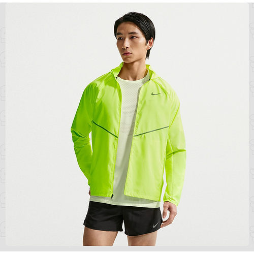 NIKE耐克男子夹克夏季新款运动休闲小标立领长袖外套IF2370-737