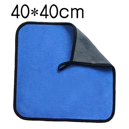 毛巾定制加厚吸水抹布 不掉毛刻字印logo加油站毛巾40*40批发擦车