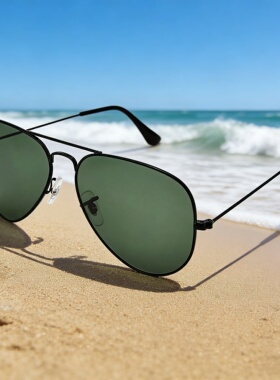 雷朋司机RB3025飞行员太阳镜男女士墨镜蛤蟆镜玻璃偏光眼镜配近视