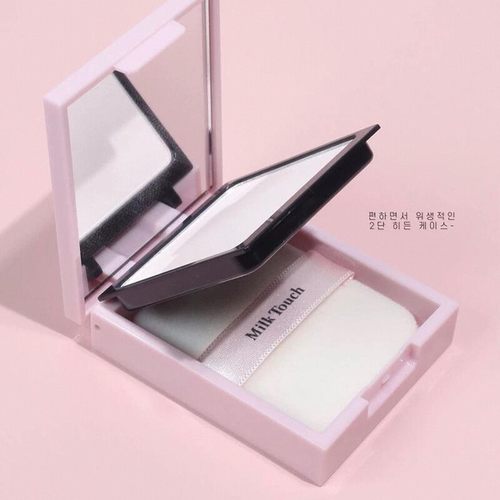 韩国Milktouch小猴子推荐蜜粉饼定妆柔焦控油粉饼【正品代购】