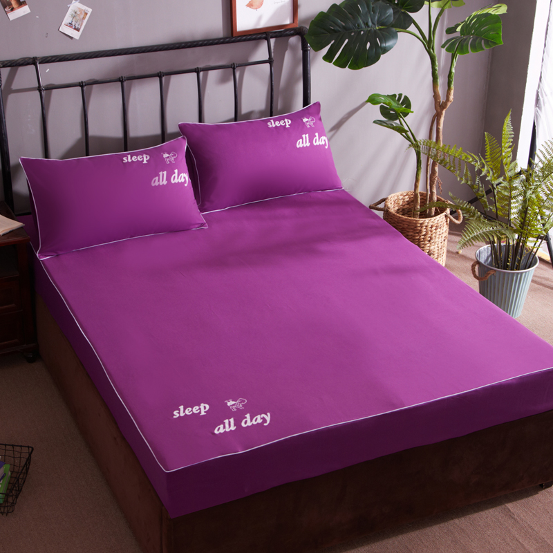 Bốn mảnh bông giường váy bông đặc biệt khăn trải giường quilt cover 1.8m giường đôi 1,5 m giường đơn 笠 4 bộ