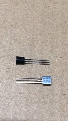 全新原装 2SA1206 A1206 TO-92 PNP 直插三极管
