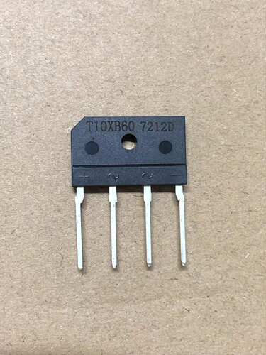 全新 整流桥堆 T10XB60 扁桥 ZIP4 直插