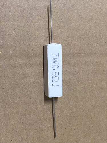 全新原装 7W 0.5R 水泥电阻 7W 0.5欧 0.5RJ 卧式电阻 7W0R5J