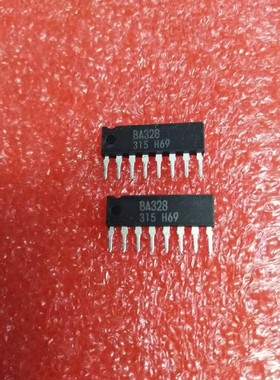 电路双声道 BA328 328 音响音频功放IC 直插ZIP-8