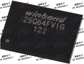 BGA24 W25Q64FVCIG 64 全新原装