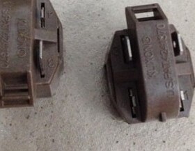 大芯片 冰箱启动器 两脚橙色PTC启动器 通用 大芯片PTC启动