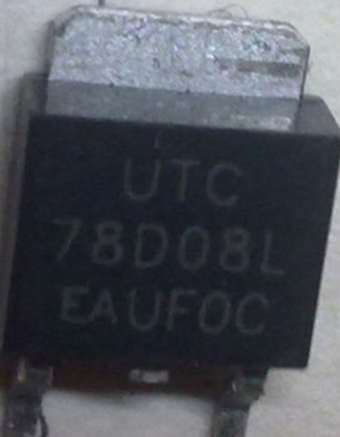 贴片UTC78D08L TO-252 78D08L 电源稳压管 78D08 质量保证