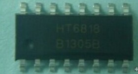 HT6818 3.3W双声道D类功放IC 全新原装 SOP-16 质量保证