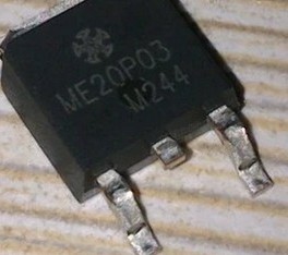 B20P03 = ME20P03 液晶电源贴片管 TO-252 质量保证